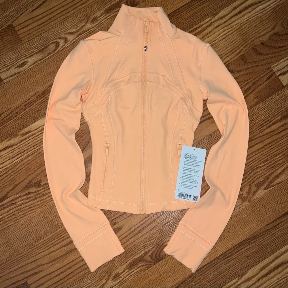 Lululemon Rock Melon Define Cropped Jacket Nulu - Picture 2 of 10